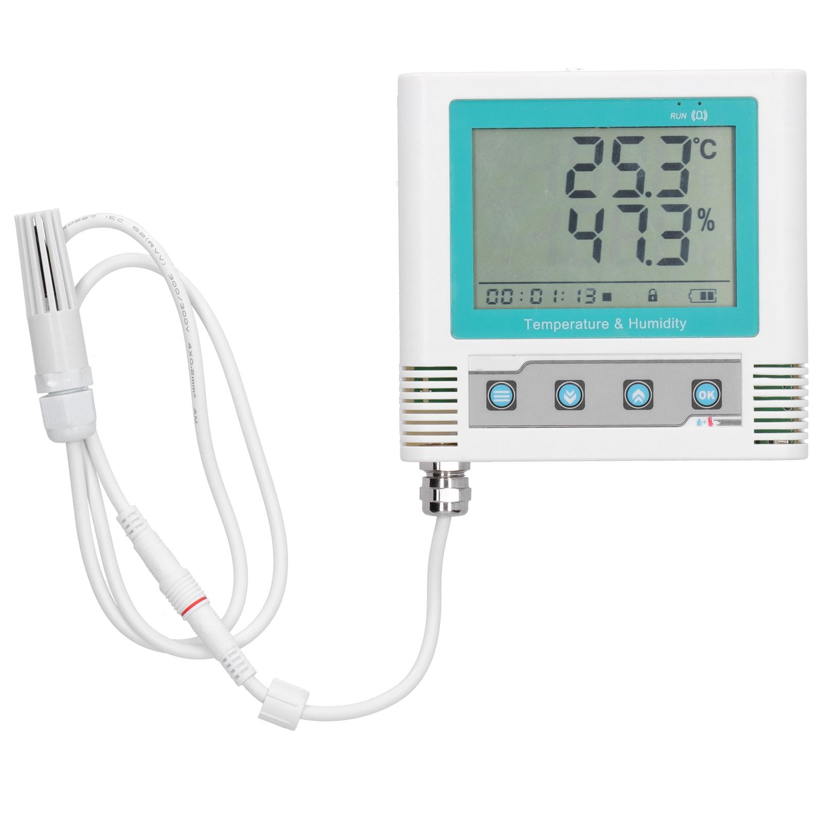 

Регистратор данных температуры и влажности, точность, внешний USB-рекордер, ЖК-дисплей, DC 5V208W Group