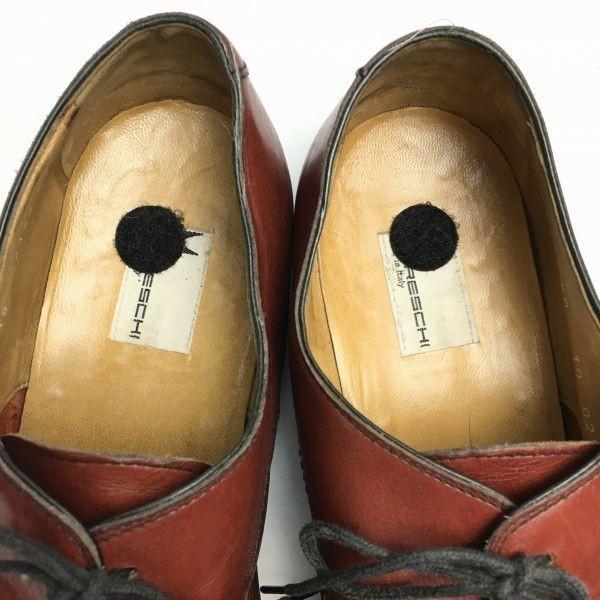 MORESCHI Cap Toe Business Shoes Brown Size 10 28.5 Men's(USED)