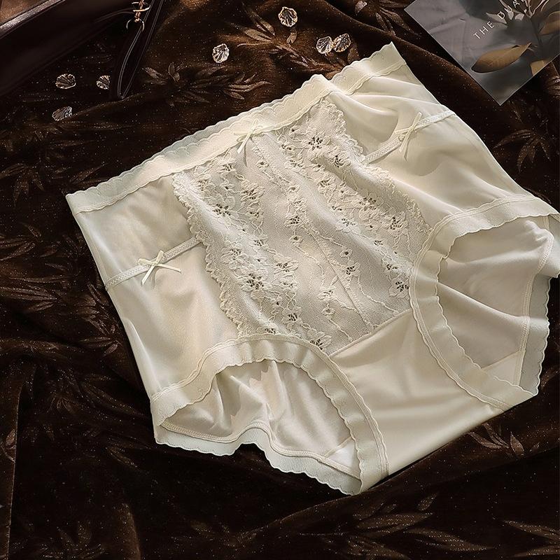 Summer Fashionc Omfortable Breathable Quick Drying Skin Hugging Women's High Waist One Size Fits All Lace Triangle Underwear