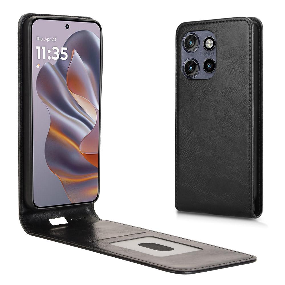 

Чехол для телефона Motorola Thinkphone 25 5G/Moto S50 5G/Edge 50 Neo 5G Магнитный вертикальный кожаный чехол-книжка с отделением для карт A