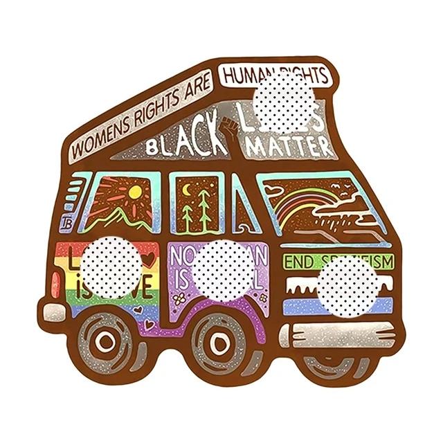 

Наклейка «Break Away Today Vanlife» на вінілову наклейку автомобіля Водонепроникна прикраса Автомобільні наклейки R-13cm-Longest Side