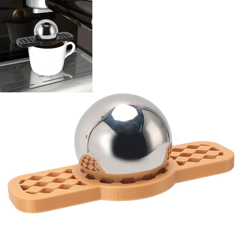 Coffee Cooling Tool with Removable Stand Reusable Stainless Steel Coffee Cooler   for Unlock Coffee True Flavors