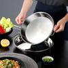 Stoompan Dubbele Handgreep Alles-in-één Bak Voedselkwaliteit Draagbaar Keuken Koude Noedel Maakbord Dagelijks Gebruik