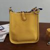 New Casual Bag Leather First Layer Cowhide Small Square Bag Tote Bag Portable Shoulder Messenger Women's Bag