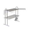 Takubo Industries Extendable Shelf, 2 Tiers, Width 52-91cm, Value Set PP2-90LK