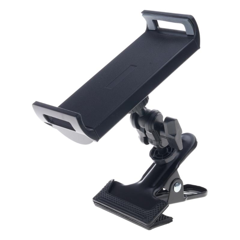 

Flexible Tablets Stand With Adjustable Clamp 11.5cm To 18.5cm For Phones Treadmill Workout 1