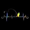 20x9.2cm Fisherman Fishing Lua Heartbeat Car Sticker Auto Body Bumper Windows Motorcycle Laptop Vinyl Film Decal Car Accessories