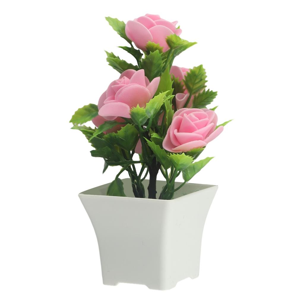 Artificial Flowers Home Decoration Potted Plants No Watering Needed