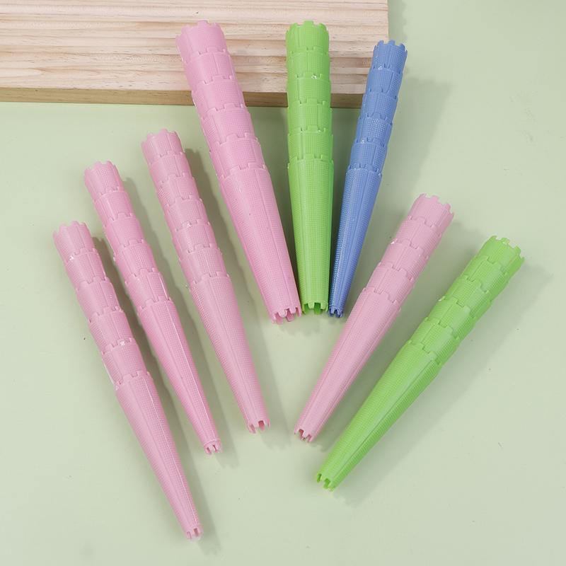 

4 размера 48 шт./пакет спиральная пластиковая палочка для завивки волос женская волшебная вьющаяся бигуди для холодной завивки волос бигуди парикмахерский инструмент для парикмахеров