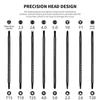 Tool Kit Telescopic Screw Driver Triangle Screwdriver Torx Phillips Slotted Bit Screwdriver Set