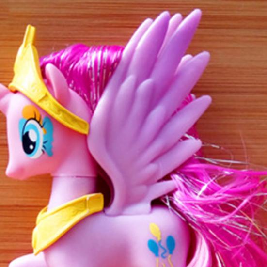 1Pc 14cm My Little Pony Moon Princess Action Figure PVC Doll Kids Toy Collection