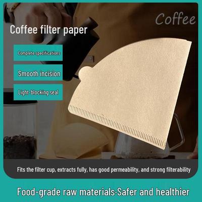 100er-Pack V02 konische Pour-Over-Kaffeefilter in Lebensmittelqualität