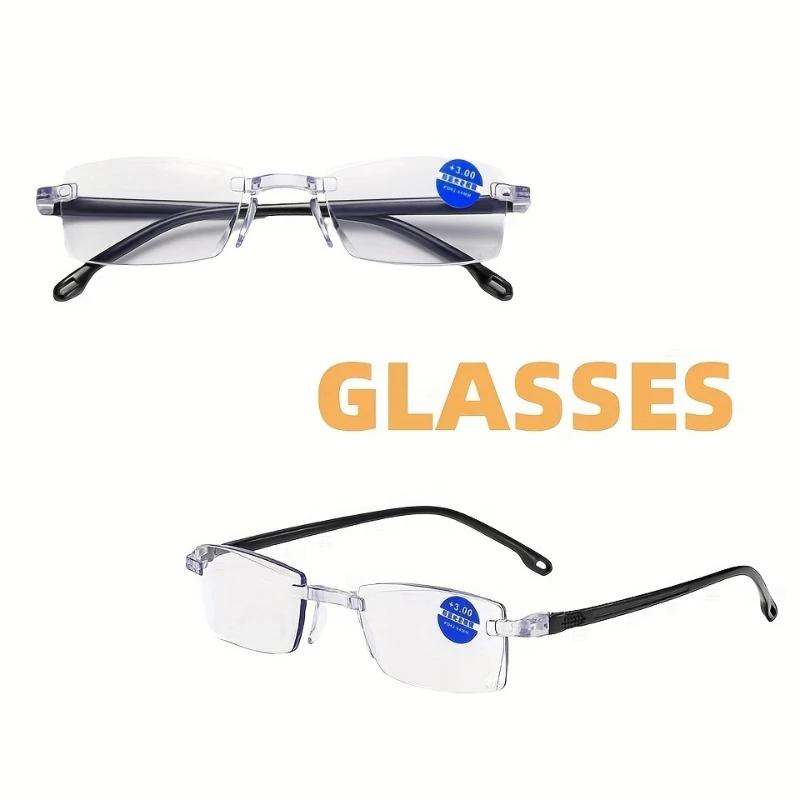 6pcs Eye Protection Reading Glasses Personalized Fashionable Versatile Youthful Unisex Fashionable Anti Blue Light
