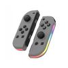 (Šedá) Bezdrátový ovladač pro Nintendo Switch, OLED, Lite Gamepad Joystick (L/R) S RGB vpravo