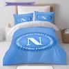 S.S.C. Biancheria da letto con motivo napoletano, Set copripiumino Copripiumino Federa Regalo di compleanno per la casa(1 * copripiumino + 2 * federa, senza nucleo)