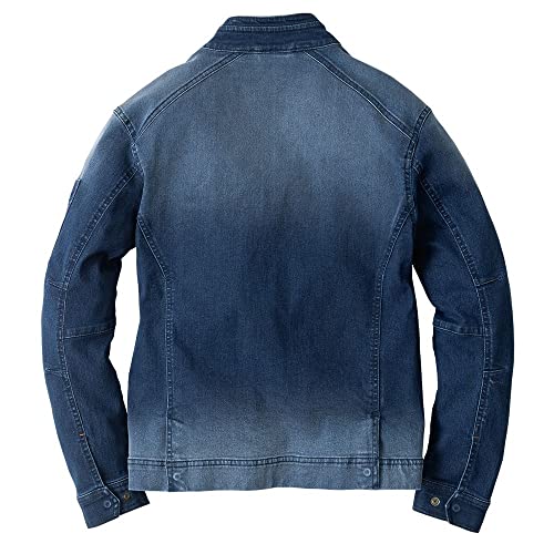 COCOS Nobuoka GR-3510 Denim Stretch Jacket, Indigo, Size 4L