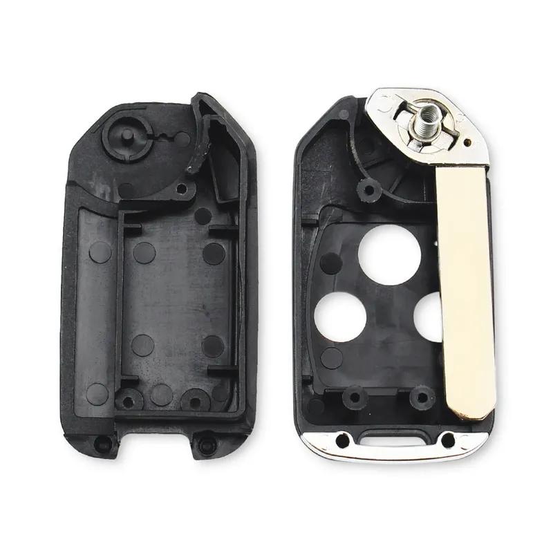 KEYYOU Modified Remote Key Shell Fob 2/3/4 Buttons Case For Honda Fit CRV Civic 2009 Ight Ridgeline HRV Jazz ACCORD Jazz 2008