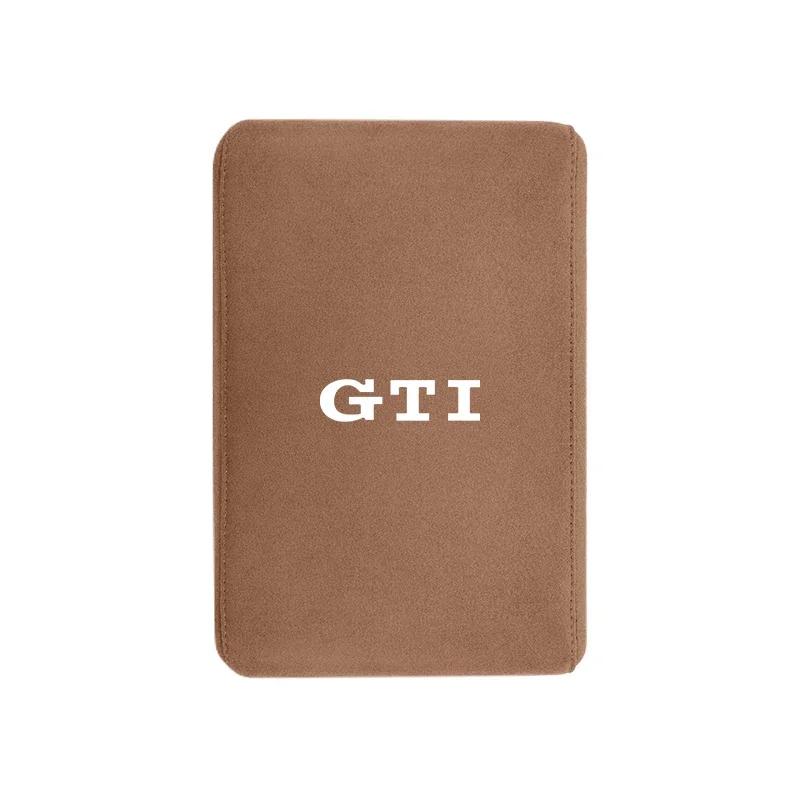 ·VW Car Armrest Mats Memory Foam Arm Rest Cushion Accessories For VW GTI Polo Golf Passat Scirocco Tiguan Jetta T-ROC Touareg CC Mo0