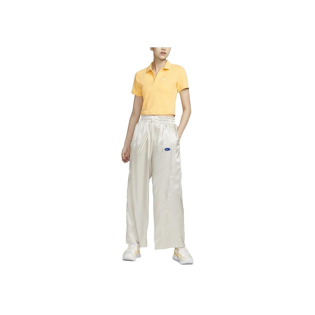 New Nike Sportswear Essentials Series Polo Shirt Women's Elegant Topaz DV7885-795