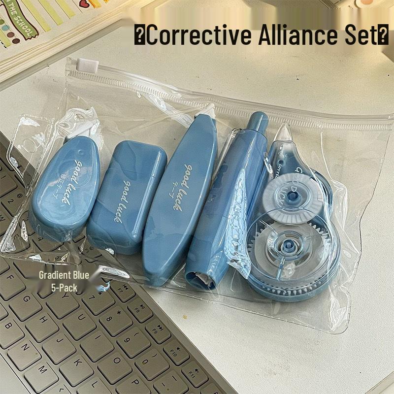 Alliance Multi-Style Correction Tape Value Pack - Silent, Smooth, Large Capacity White-Out Tape