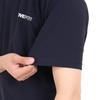 DESCENTE Short Sleeve Pique Mock UV NV Men's T-Shirt, Neck, Protection, DX-C2500XB (Navy/M/Men's)