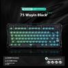 Gravity Planet 75k1pro Mekanik Klavye Kablosuz Oyun Esports Profesyoneli Alüminyum Özelleştirme Bilgisayar Çevre Birimleri