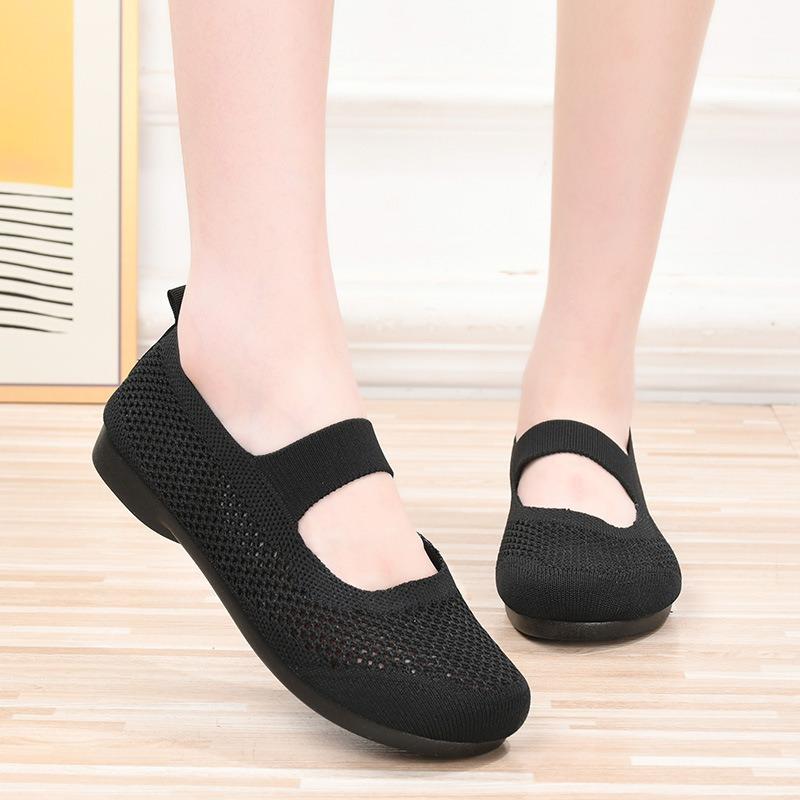 Shoes women's summer new casual women's shoes soft sole breathable fashion mother shoes cloth shoes women