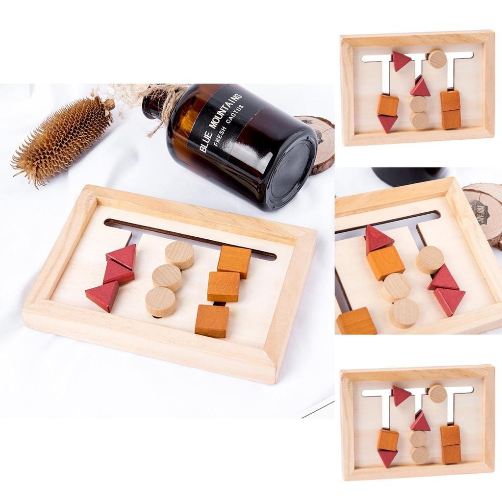 Placă de joc din lemn pentru potrivirea formelor Jucărie puzzle pentru copii Pentru învățare timpurie