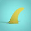 Single Fin Nylon Surfboard Hardware Watersports Equipment for Paddleboarders,