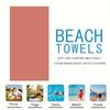 Personalized Beach Towel Custom Name/Logo Text Microfiber Summer Themed Beach Party Towel Thin Absorbent for Swimming Yoga Bath