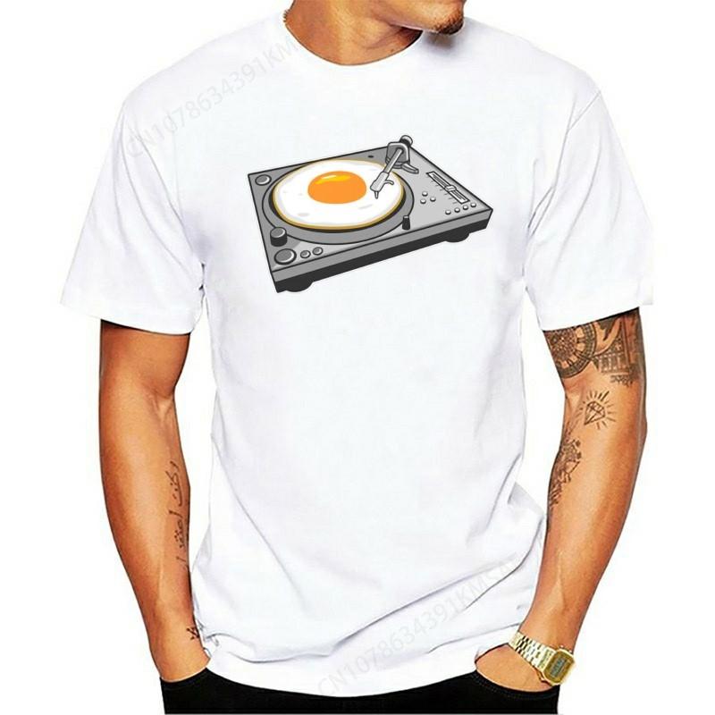 Egg Scratch Funny Dj Fried Egg Eating T-Shirt Unisex Kids