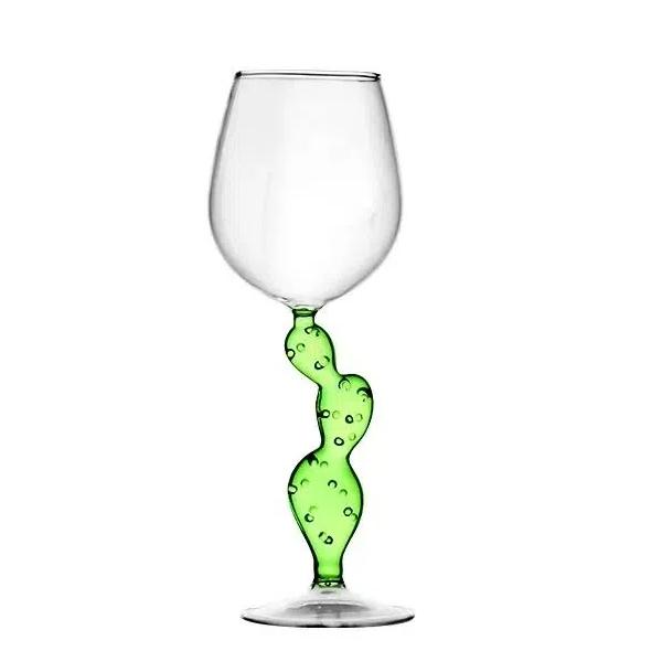 Creative Cactus Wine Glass – Unique Goblet for Red Wine or Cocktails