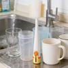 Bottle Brush, Household Cleaning Brush with Ergonomic Handle, Flexible Bristles And Hook for Seals