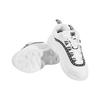 FILA Ray Repeat Leather Comfortable Versatile Low-Top Dad Shoes Women sneaker Black White 5RM00816_112