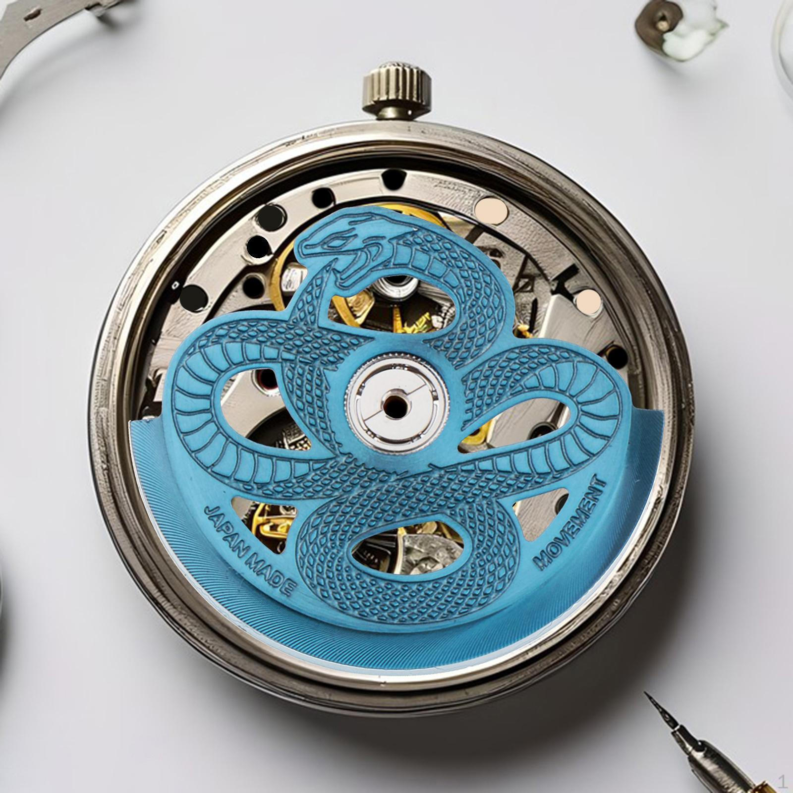 

Snake Clockwork Rotor Automatic Replacement Accessories Stable Adults Lightweight Repair Parts Blue