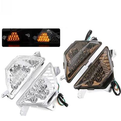 Motorcycle Front Turn Signal Light Indicator Blinker Lens Covers Housing Shell For Kawasaki NINJA 650  400  ZX-6R 300 250