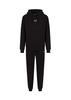 Men's EA7 Emporio Armani Sporty Tracksuit Hoodie Long Pants Black (8NPV64-PJVRZ-0208)