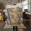 1PC Natural Decoration Print FlAannel Blanket, High quality Comfortable for All Seasons, Home Decor, Warmth and Comfort