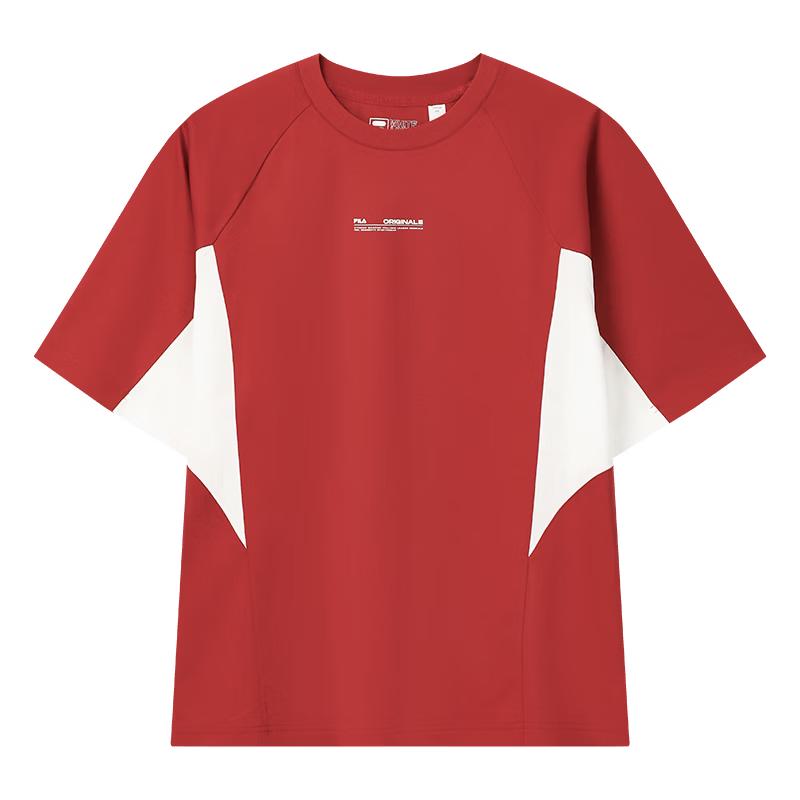 FILA Men s Color-block Knit T-Shirt L