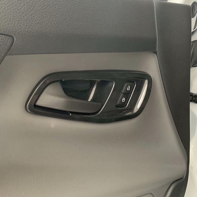 Interior Trim Kit for 2017 Transit: Steering Wheel, Armrest, Gear Shift, Air Outlet, Console, Triangle, and More Interior Decorations