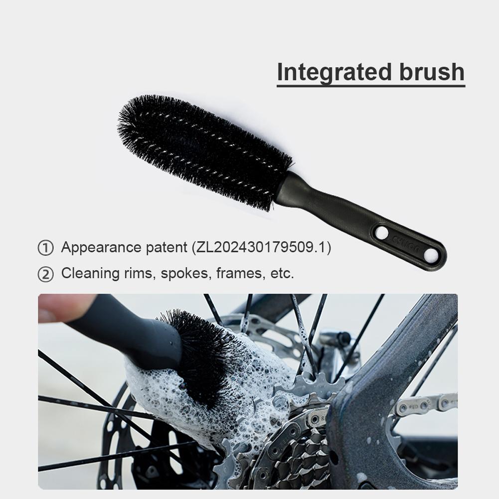 1-2 Set Ride Cleaning Kit 8 Pieces BICYCLE Bike Cleaning Tools Set Plastic PET for Mountain Road City BMX Folding Bike Motorbike