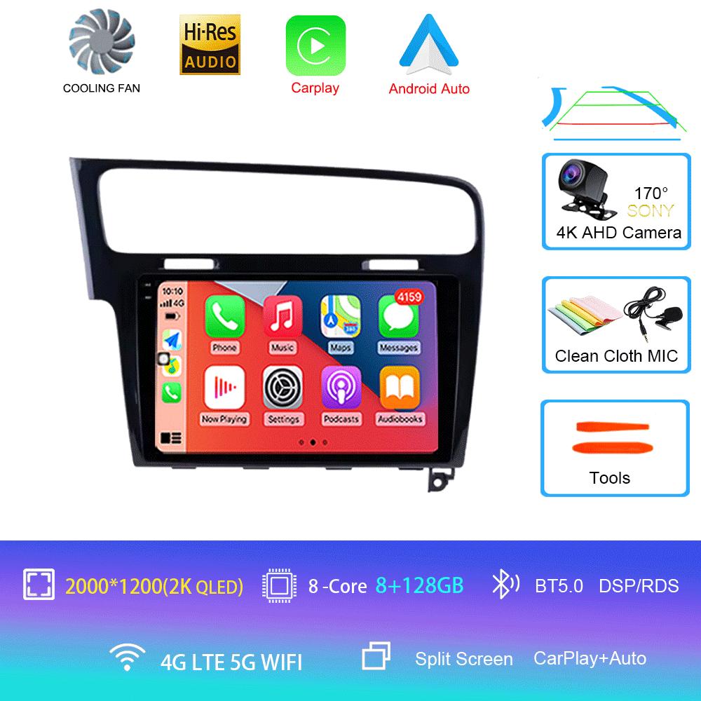 Android 14 Car Radio For Volkswagen Golf 7 2012 - 2020 Multimedia Video Player Navigation stereo GPS No 2din 2 din dvd