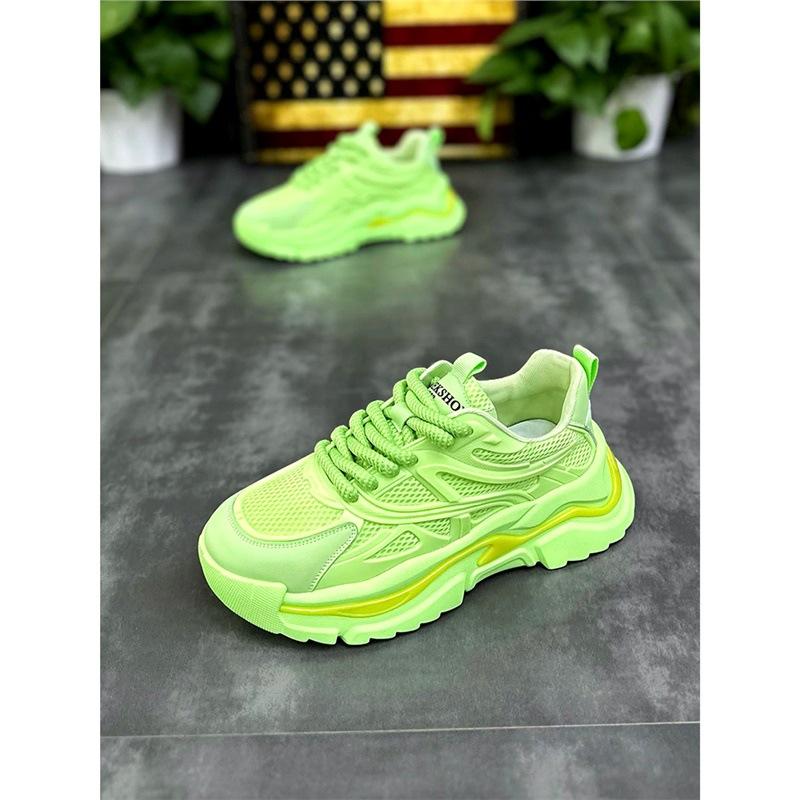 Summer New Mesh Platform Dad Shoes Light Luxury Casual Sports Shoes Ec