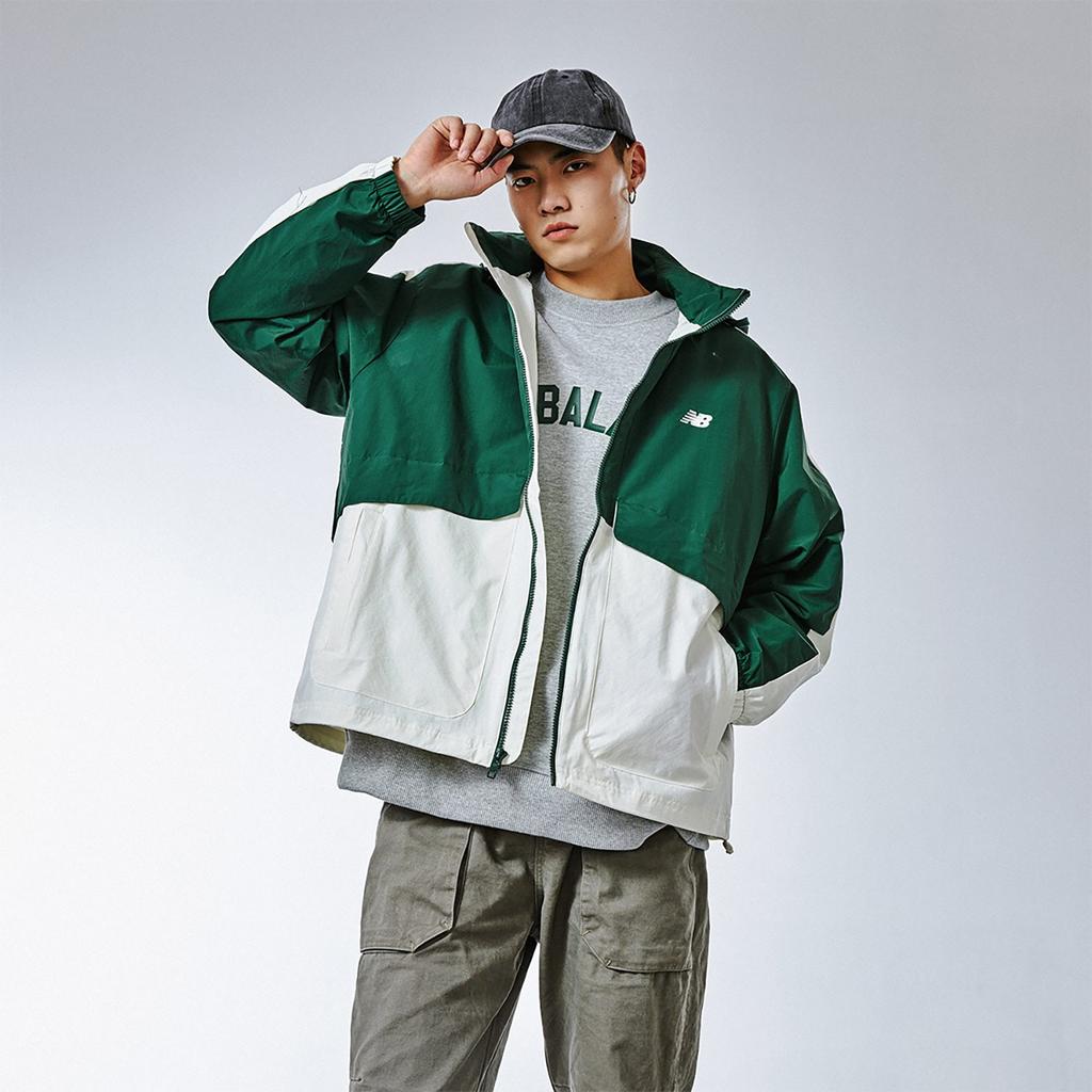 New Balance NB 413 Jackets & Coats Spring Fall Season Unisex Green AMJ41340-NWG