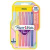 Stylo Feutre - PaperMate - Flair PASTELL - Blister De 6 - Encre À Base D'eau - Pointe Nylon
