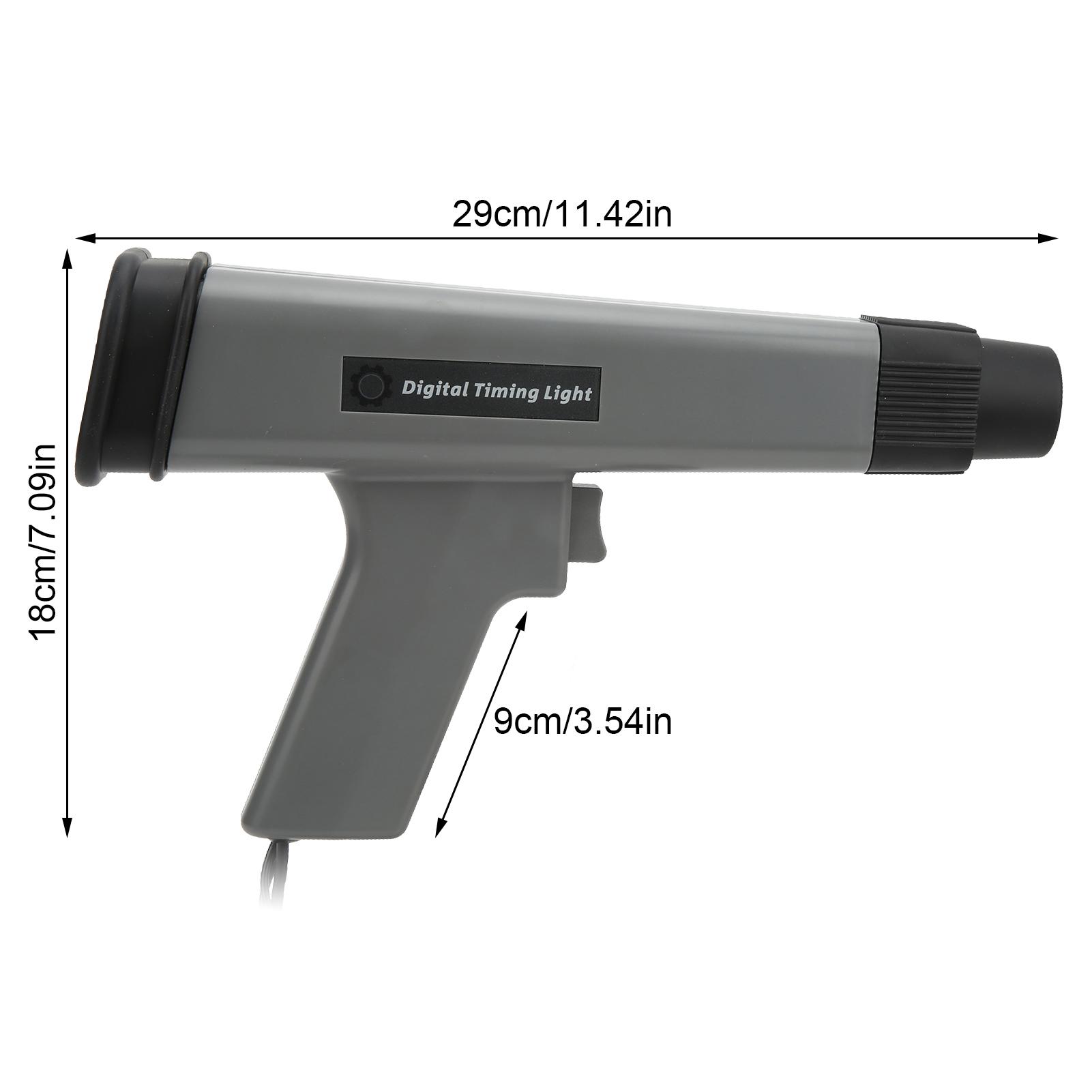 

Цифровая лампа синхронизации двигателя, индуктивная стробоскопическая лампа синхронизации, 12 В, лампа синхронизации зажигания для автомобиля, мотоцикла, морского пехотинца
