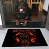 Heavy Metal Rock Roll Music Megadeth Floor Mat INS Style Soft Bedroom Floor House Laundry Room Mat Anti-skid Household Carpets