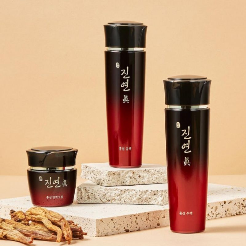 Coreana Jinyunjin Roter Ginseng Creme 60ml Anti-Aging Straffende Nährende Feuchtigkeitscreme K-Beauty