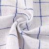 5PCS Quick Drying Kitchen Tea Towels Absorbent Stripes Rags Checkered Kitchen Towels  For Kitchen
