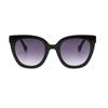 New Vintage Round Sunglasses Woman Fashion Cat Eye Mirror Sun Glasses Female Brand Designer Classic Gradient Oculos De Sol